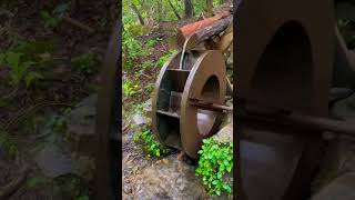 Water wheel in the Appalachian woods [upl. by Aven]