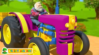 Roues Sur le Tracteur Vidéos Dessins Animés Véhicules pour Enfants en Française [upl. by Naida447]