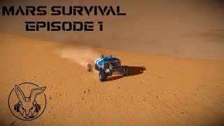 Space Engineers Mars Survival Episode 1  Welcome to the Desert [upl. by Ettereve177]