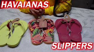 Unboxing Havaianas Slippers DutchFilipina Couple [upl. by Ahsinav637]