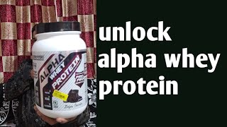 I Unboxed Alphas New Whey Protein  Heres How It Tastes [upl. by Ellerey]