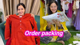 order packing time  vlog delete hogya  Sitara yaseen vlog [upl. by Rosalba]