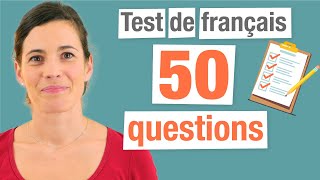 Test de Français  50 Questions pour évaluer vos connaissances [upl. by Laurella]