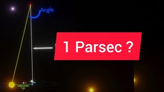 What is Parsec  How 1 parsec is measured [upl. by Iturhs]