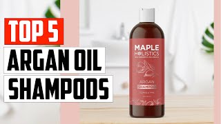 Top 5 Best Argan Oil Shampoos To Moisturize And Aid Hair Growth In 2023 [upl. by Ialokin]