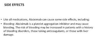 Abciximab Platelet Aggregation Inhibitor Antithrombotic Agent [upl. by Nylirahs796]