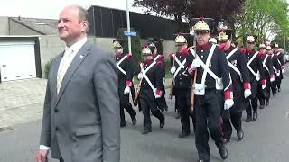 Schutterij HH Marcellinus en Petrus Geleen vertrek van het kerkhof OudGeleen [upl. by Brinkema]