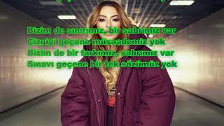 Hadise  Farkımız Var Sözleriyle [upl. by Nosduj692]