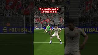 eFootball25 mobile unstoppable goal by Kingsley coman bayernmunich efootball pes kingsleycoman [upl. by Ocir413]