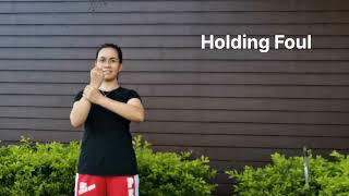 Basketball Hand Signals P E PERFORMANCE TASK [upl. by Alyled]