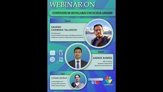 A webinar on Stipendium Hungaricum scholarship [upl. by Diley381]