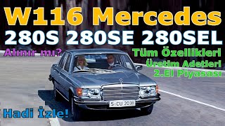 MERCEDESBENZ W116 280S  280SE  280SEL [upl. by Marylynne]