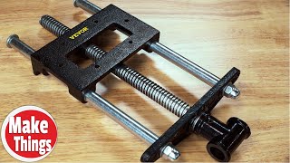 Installing and Reviewing the Vevor Woodworking Vise  Get it while you can [upl. by Eimot40]