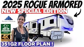 Best Overall Fifth Wheel Toy Hauler 2025 Vengeance Rogue Armored 351G2 [upl. by Eimmot]