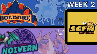 SGFM  Week 2 Bolton Boldore Vs Nottingham Noivern [upl. by Oberheim]