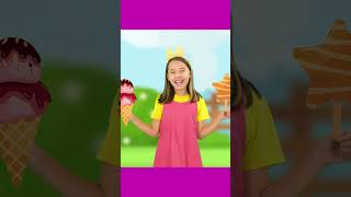 Ice Cream Song and Lollipop  Hokie Pokie Kids Videos  shorts  №3 [upl. by Hiroshi]