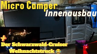 Elektro Disco Camper 😂  ‼️Micro Camper Umbau‼️ UPDATE EApe TUK TUK [upl. by Turnbull]