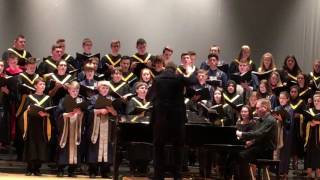 Erin and Ellie Proebstle Combined Choir Swiss City 2017 [upl. by Roshan403]