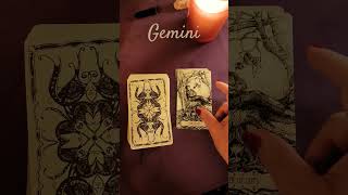 Gemini Mini Reading gemini tarot shorts subscribe [upl. by Ennad]