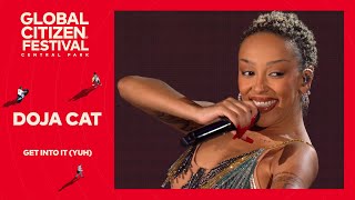 Doja Cat gets into it with Get Into It Yuh  Global Citizen Festival NYC 2024 [upl. by Eerolam839]