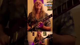 Pumpkin Blues Jam 2bluesrockguitarist bluesrock jam [upl. by Alraep642]