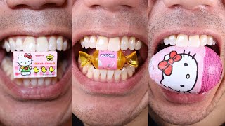 The Most Satisfying Chocolate and Candy Chewing Compilation Ever Made [upl. by Normak]