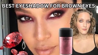 BEST EYESHADOW COLORS FOR BROWN EYES [upl. by Eagle]