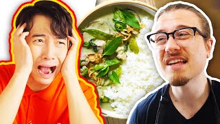 JOSHUA WEISSMAN MESSED UP THAI GREEN CURRY [upl. by Nosnirb201]