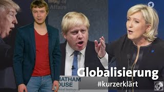 kurzerklärt Wer sind Gewinner und Verlierer der Globalisierung [upl. by Ileyan]