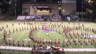 Bergenfield HS Marching Band at Montclair  NJBF 2013 [upl. by Lesde]