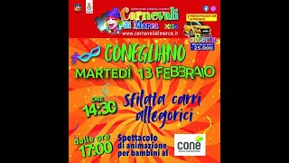 Conegliano  Sfilata carri allegorici 2024 [upl. by Lodnar581]