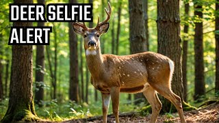 Deer Takes SELFIES with My Trail Cam and Its HILARIOUS [upl. by Lebam]