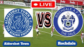 Aldershot Town Vs Rochdale Football Score Live streaming [upl. by Eeralih]