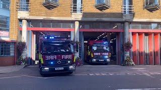 A301A306 Islington Full House Responding To A High Rise AFA🚒🚨 [upl. by Aihset]