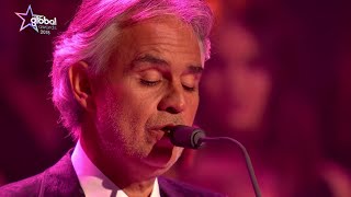 Andrea Bocelli  ‘Time To Say Goodbye’ LIVE  The Global Awards 2018  Classic FM [upl. by Bryn528]