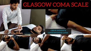 GLASGOW COMA SCALE  How To Check Patient’s Consciousness Level [upl. by Anayi571]