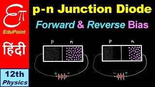 pn Junction Diode Part 2  Forward Bias  Reverse Bias  Semiconductor  09  in HINDI [upl. by Konstance]