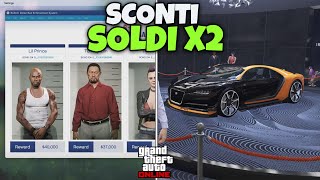 SCONTI E SOLDI TRIPLI SU GTA ONLINE AGGIORNAMENTO SETTIMANALE [upl. by Barraza]