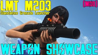 Fallout 4 Weapon Showcases LMT M203 Mod [upl. by Higinbotham]