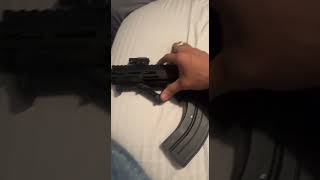 sticked up Foreal 😈 glock ar15 switch guns shorts viral explore [upl. by Calli547]