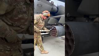 Tools used for loading 70mm rockets shorts military [upl. by Ajna]