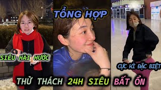 TỔNG HỢP Thử Thách 24 Giờ Siêu Vô Tri Bất Ổn của Châu Châu  Cười Bò TV [upl. by Carlina]