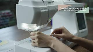 Quilting with the Brother Quilt Club BQ3100 sewing and quilting machine [upl. by Ancier]