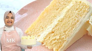 It took me months to perfect this VANILLA CAKE recipe Soft fluffy vanilla cake [upl. by Klatt]