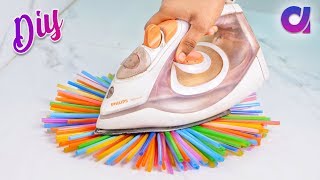 10 genius Drinking Straw Craft ideas to make in 5 minutes  Artkala [upl. by Nordgren]