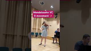 violin mendelssohn violinconcerto violinist skrzypce Piano Mischa Kozłowski [upl. by Aehsa61]