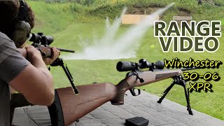 Trying Out My 3006 Winchester XPR  Range Video [upl. by Reldnahc247]