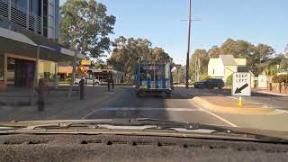 Driving through Wangaratta  Regional Victoria [upl. by Ellimahs635]