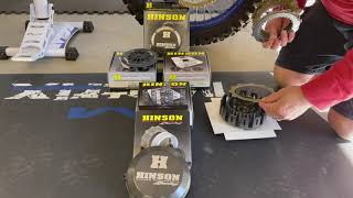 Hinson Clutch Installation Yamaha YZ250 [upl. by Ongineb]