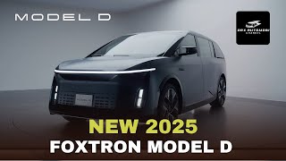 2025 Foxtron Model D A Fresh Competitor in the Growing EV Market [upl. by Macswan]